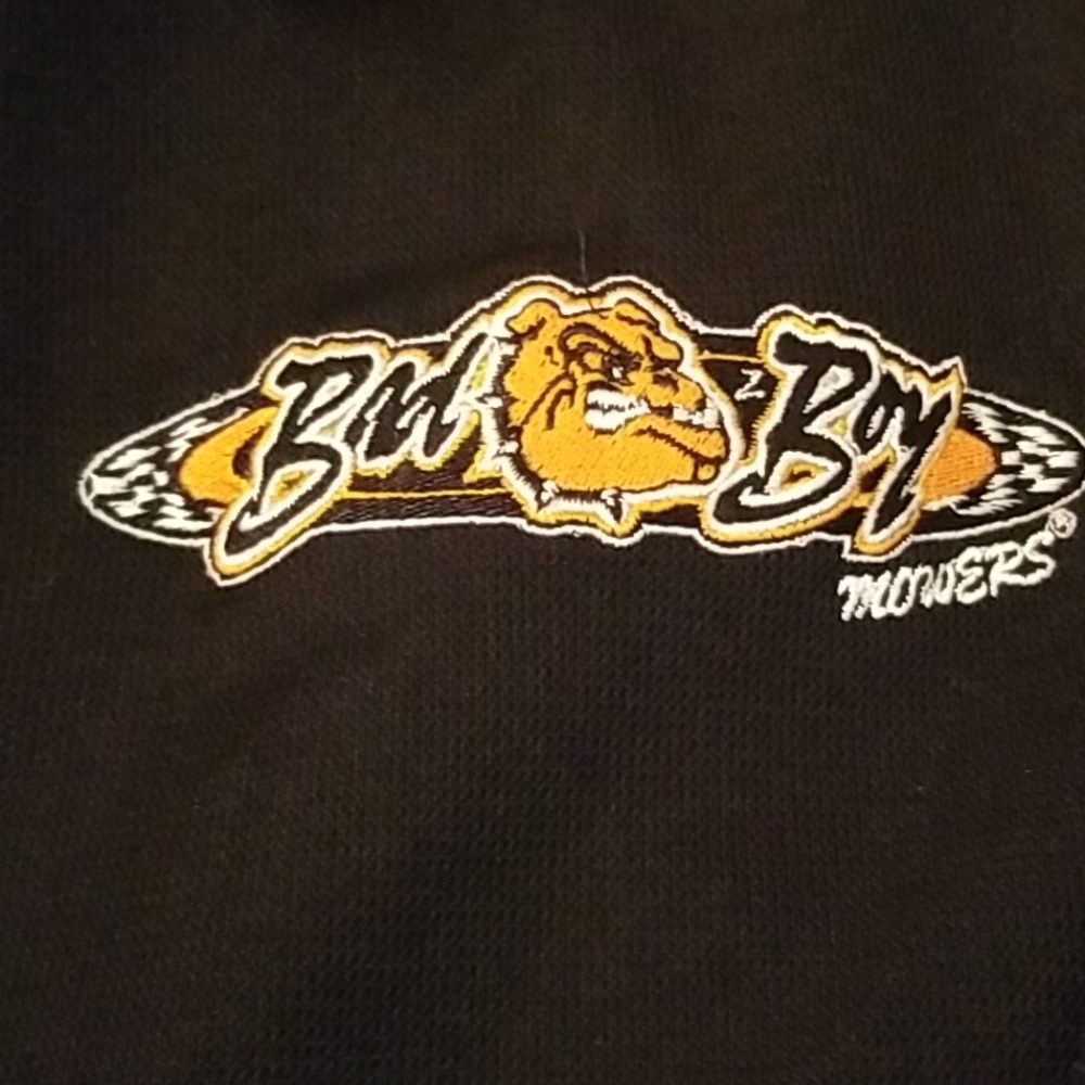 Nike  black 3 button shirt - Picture 2 of 3